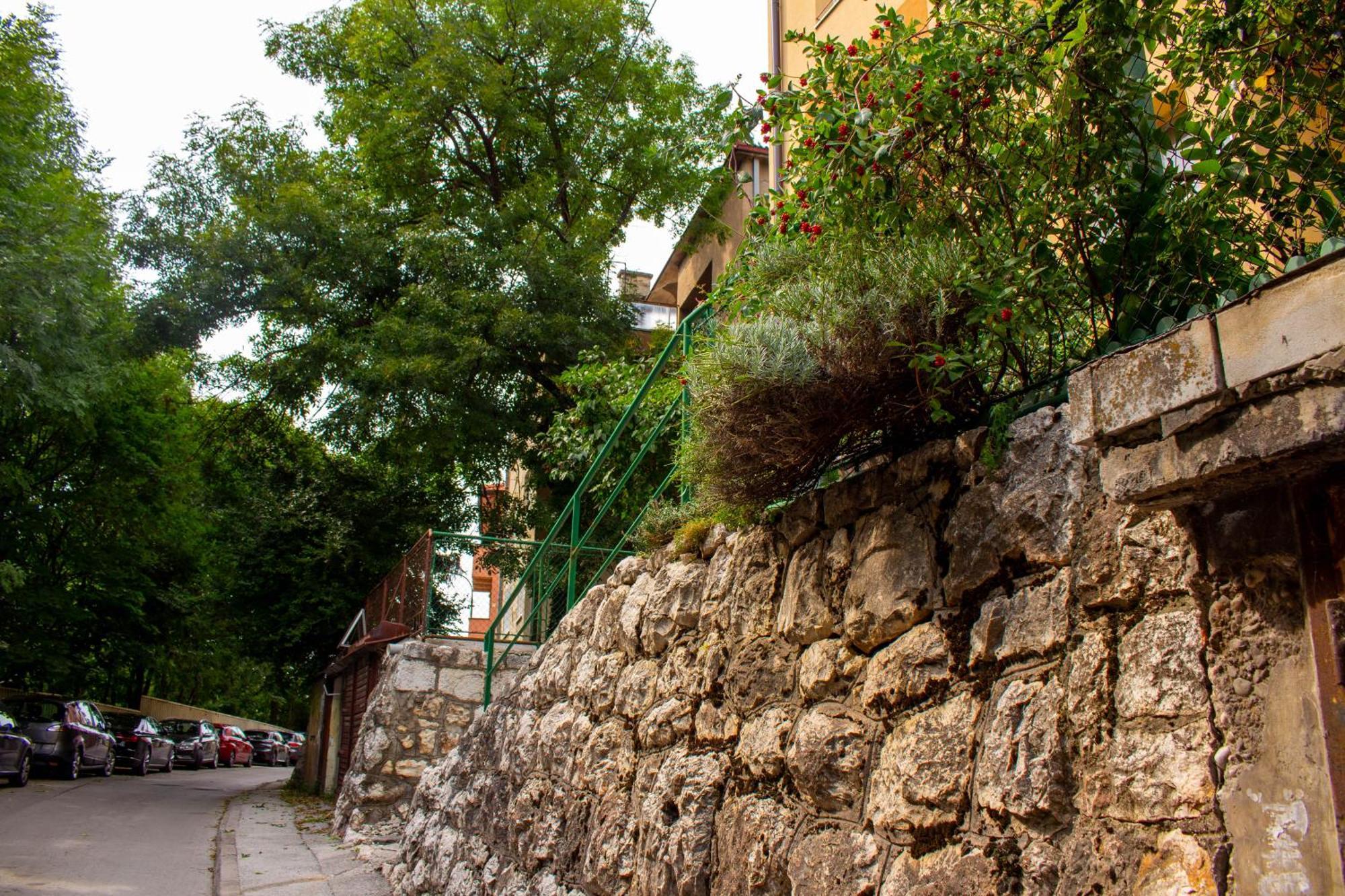 The Tranquil Corner Of The Town Center Sarajevo